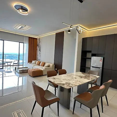 Astonishing Ocean View 3 Bedroom Apartment Johor Bahru Exterior photo