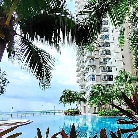 Astonishing Ocean View 3 Bedroom Apartment Johor Bahru Exterior photo